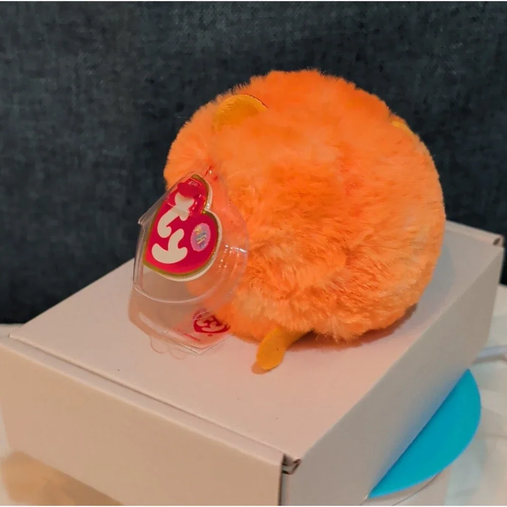 Ty Puffies Coconut The Monkey Plush Toy Orange 3